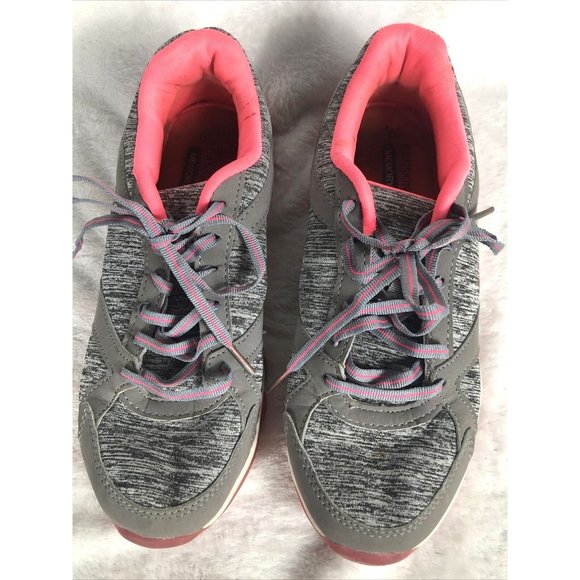 Danskin Women’s Sneakers Gray Pink Adult Size 6 1/2 - Picture 3 of 8